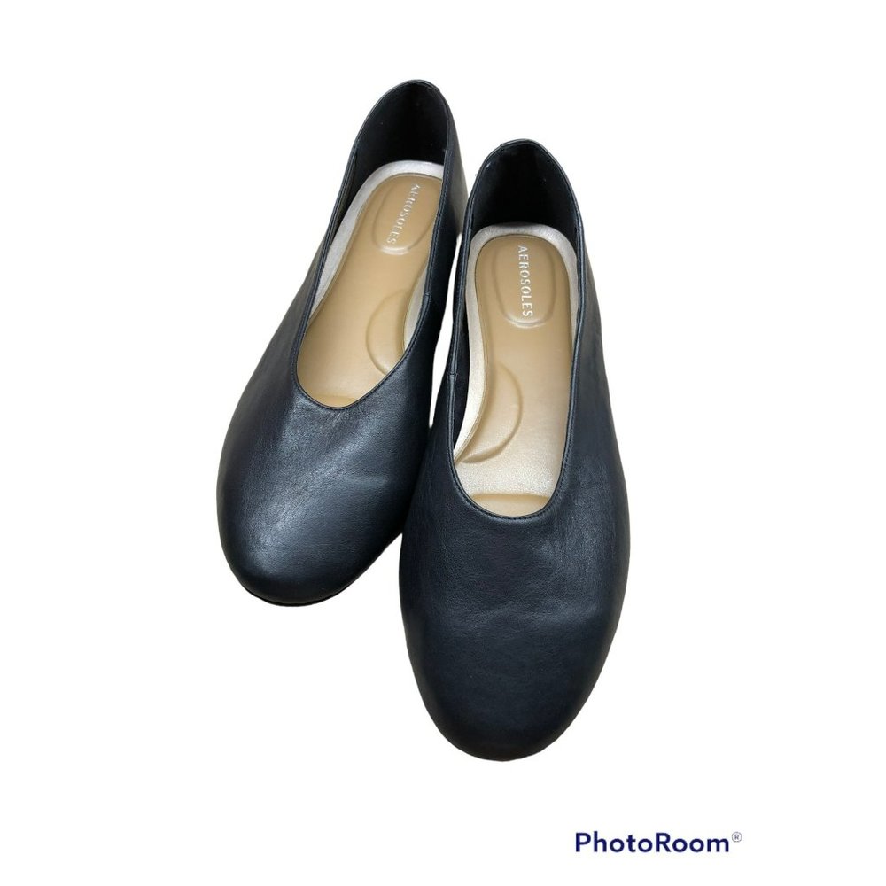 Aerosoles Women's 10.5 Front Runner Ballet Flat